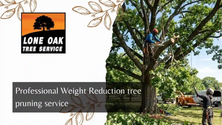 Professional Weight Reduction tree pruning service
